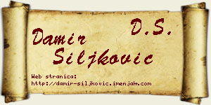 Damir Šiljković vizit kartica